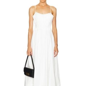 LPA Strapless White Dress